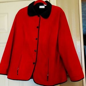 Ladies suede cloth jacket